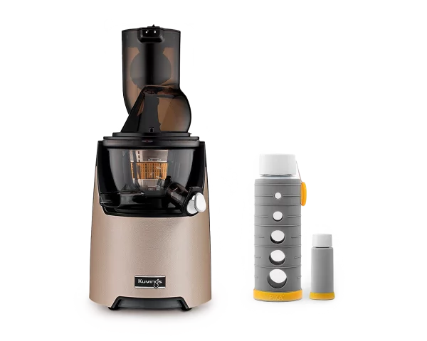 Extracteur de jus EVO820 Champagne Gold + Gourde de conservation sous vide