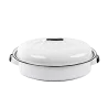 Cocotte Roaster Américaine - Blanc - Format 40 x 27 x 15cm