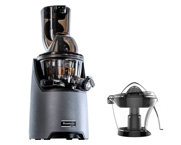 Kuvings EVO820 gris – Extracteur de jus avec presse-agrumes offert