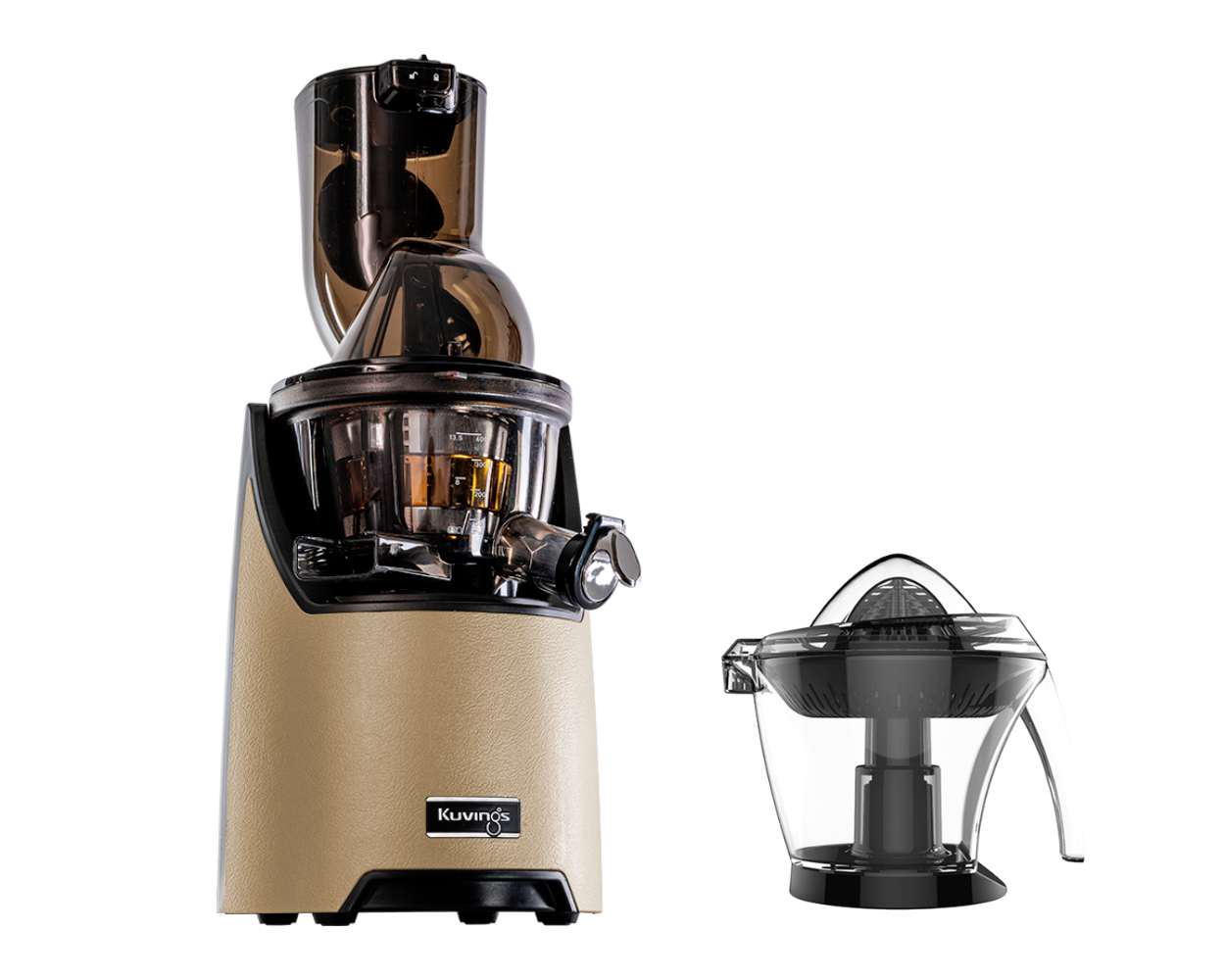 Kuvings EVO820 champagne gold – Extracteur de jus avec presse-agrumes offert